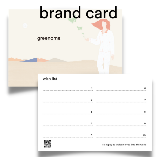 greenomeのブランドカード